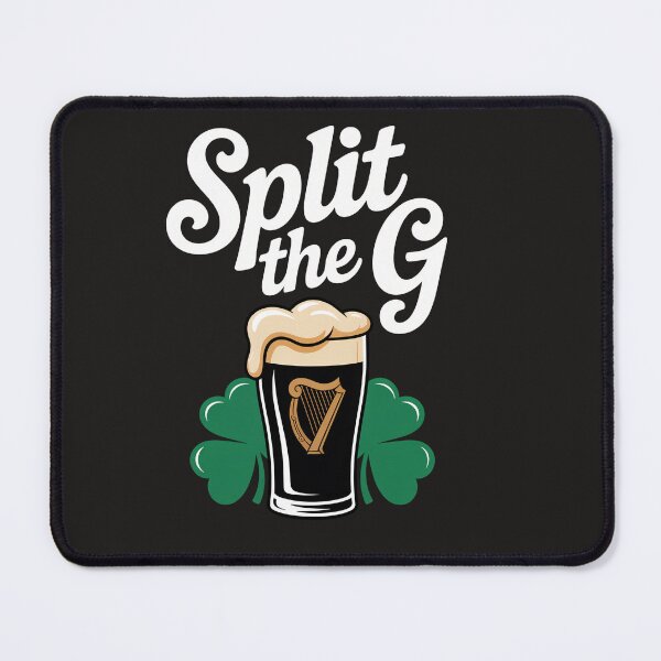 Item preview, Irish Beer Split The G Shamrock St. Patrick’s Day designed and sold by Clairenity Studio.
