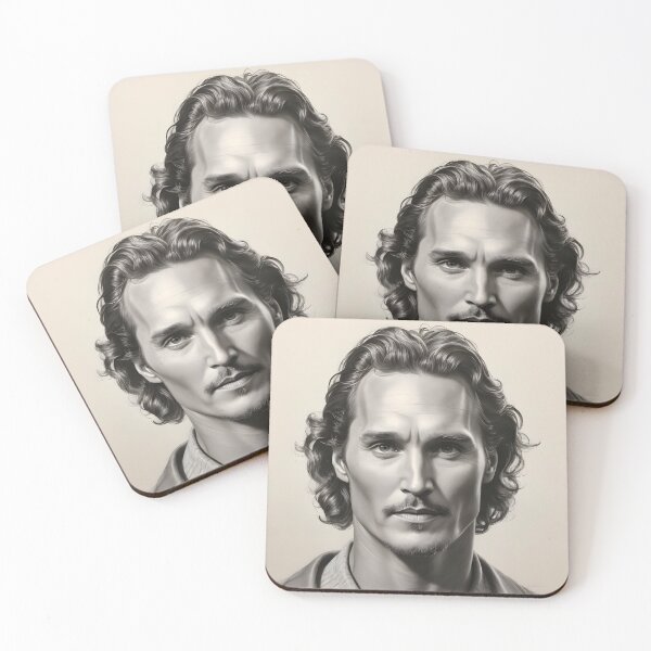 Item preview, Matthew McConaughey designed and sold by WorldofCharcoal.