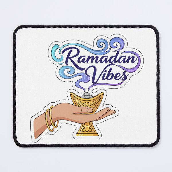 Item preview, Aesthetic Ramadan Vibes Mabkhara & Incense Smoke Sticker designed and sold by RonyMady.
