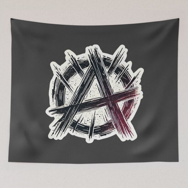 Item preview, Graffiti Anarchy Symbol Urban Street Art Design Style designed and sold by PinUpPizzazz.