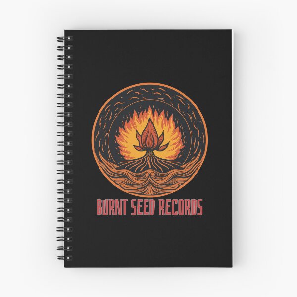 Item preview, Burnt Seed Records Logo 2023 Bottom Text designed and sold by BurntSeed.