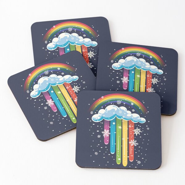 Item preview, Rainbowflake in Cloud designed and sold by bubblyrainbow.