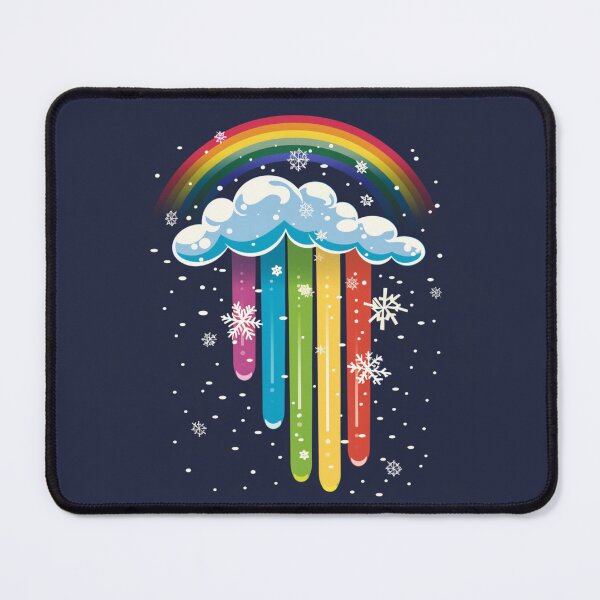 Item preview, Rainbowflake in Cloud designed and sold by bubblyrainbow.