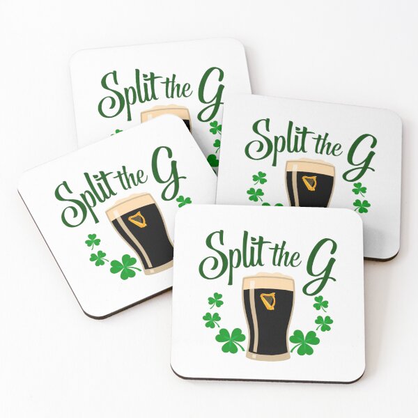 Item preview, Irish Beer Split The G Shamrock St. Patrick’s Day designed and sold by Clairenity Studio.