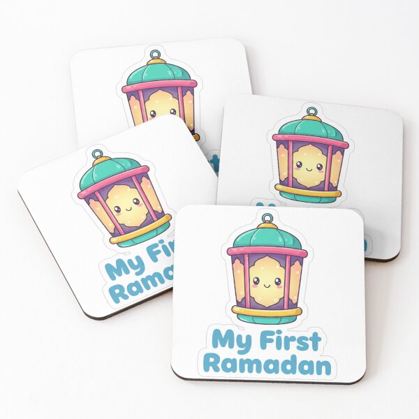 Item preview, My First Ramadan Cute Smiling Lantern Sticker for Babies designed and sold by RonyMady.