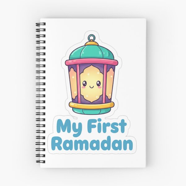 Item preview, My First Ramadan Cute Smiling Lantern Sticker for Babies designed and sold by RonyMady.