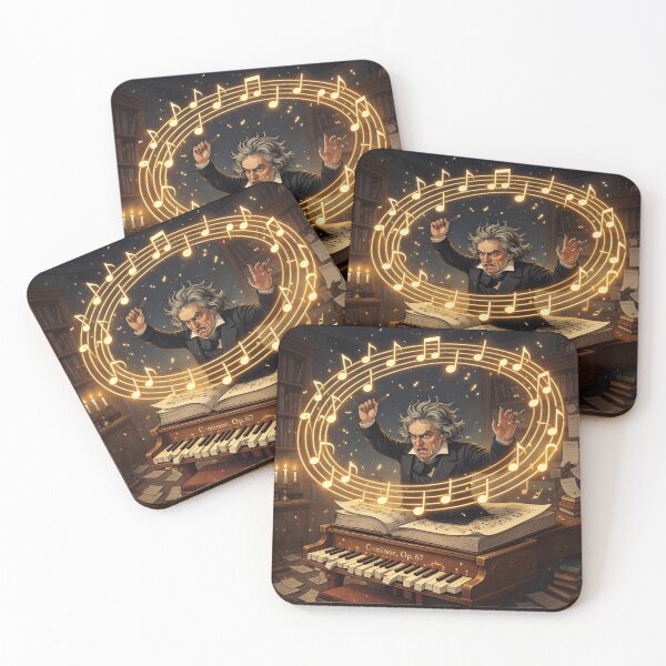 Item preview, Beethoven's "Fate" Symphony Breaks the Piano: Self-Playing Destruction | When Classical Music is Too Powerful designed and sold by SammyMorry.