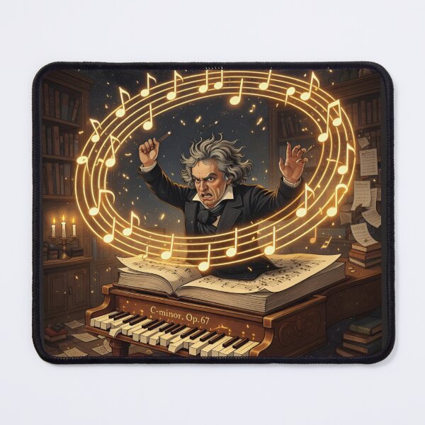 Item preview, Beethoven's "Fate" Symphony Breaks the Piano: Self-Playing Destruction | When Classical Music is Too Powerful designed and sold by SammyMorry.