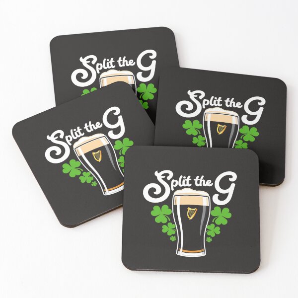 Item preview, Irish Beer Split The G Shamrock St. Patrick’s Day designed and sold by Clairenity Studio.