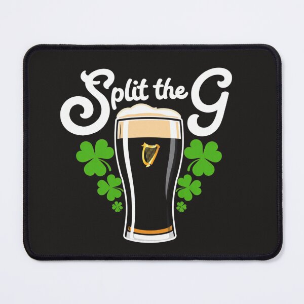 Item preview, Irish Beer Split The G Shamrock St. Patrick’s Day designed and sold by Clairenity Studio.