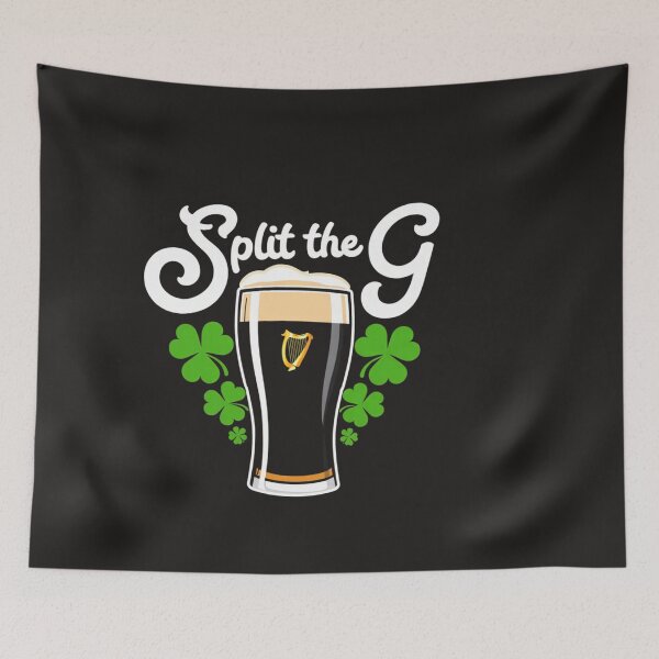 Item preview, Irish Beer Split The G Shamrock St. Patrick’s Day designed and sold by Clairenity Studio.