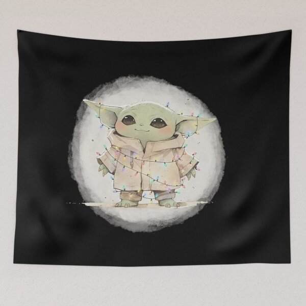 Item preview, BABY YODA FAIRY LIGHTS designed and sold by LIS AND MELIVERSO.