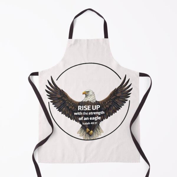 Item preview, Rise Up with the Strength of an Eagle – Isaiah 40:31 Christian Design designed and sold by TheJoyfulPen.