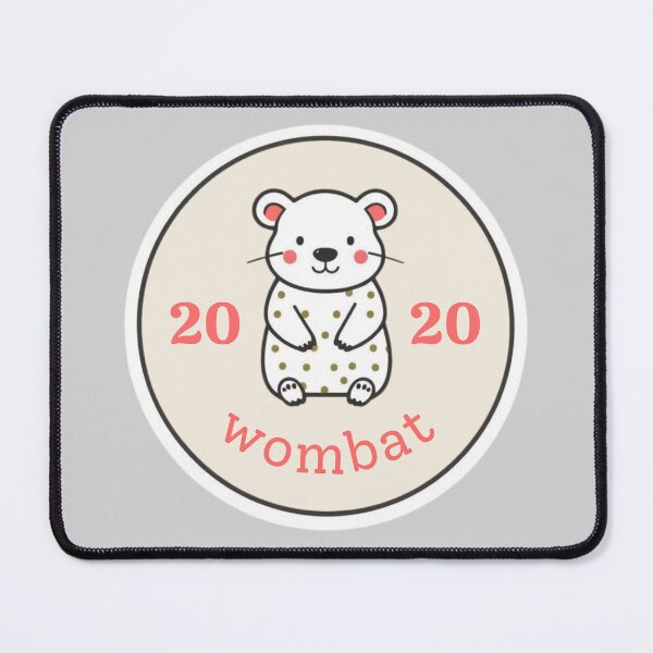 Item preview, Cute Wombat 2020 designed and sold by pUNKnown.