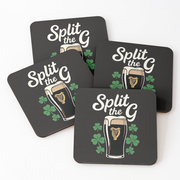 Item preview, Irish Beer Split The G Shamrock St. Patrick’s Day designed and sold by Clairenity Studio.