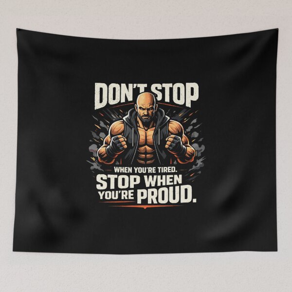 Item preview, Discipline Over Motivation Hardcore Bodybuilding Fighter Quote designed and sold by SoulFlex.