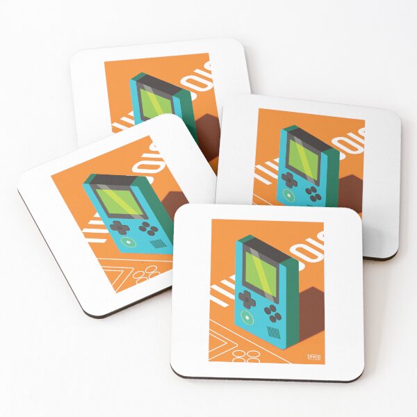 Item preview, Retrolad2 Retro Style 90s gaming handheld reimagined - Turquoise designed and sold by Artenine Arts.