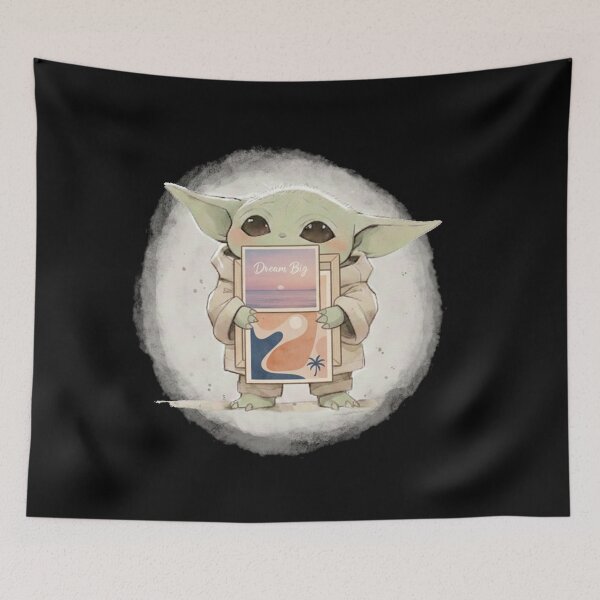 Item preview, BABY YODA AESTHETIC POSTER designed and sold by LIS AND MELIVERSO.