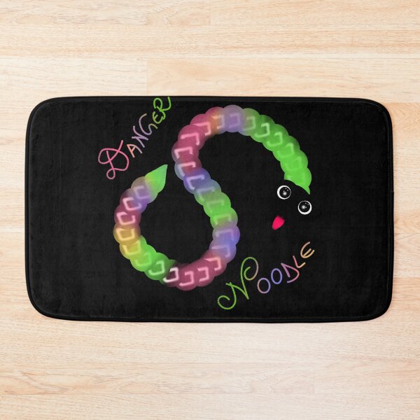 Item preview, Cute Neon Danger Noodle | Tie-Dye Snake Art  designed and sold by HopeAndHustle.