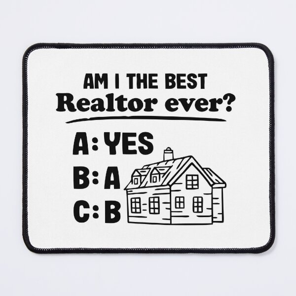 Item preview, Am I The Best Realtor - Funny Real Estate Agent designed and sold by kamalasyakila.