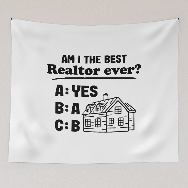 Item preview, Am I The Best Realtor - Funny Real Estate Agent designed and sold by kamalasyakila.