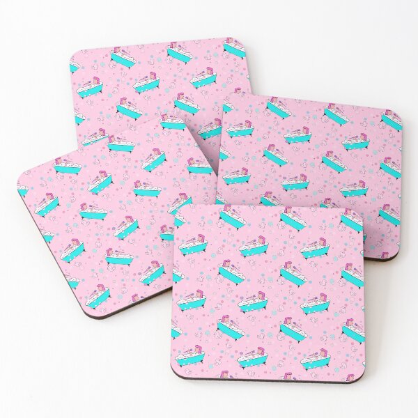 Item preview, Singing in the Tub (Pink Background) designed and sold by Critter Pop!.