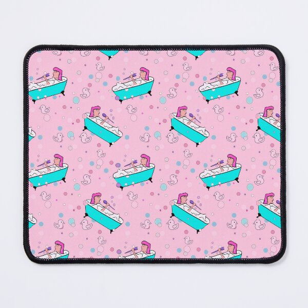 Item preview, Singing in the Tub (Pink Background) designed and sold by Critter Pop!.