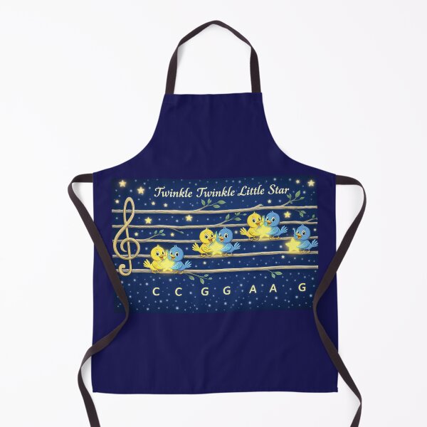 Item preview, Twinkle Twinkle Little Star Musical Notes Art: Adorable Birds on Staff Lines | Children's Music Education Nursery Decor designed and sold by SammyMorry.
