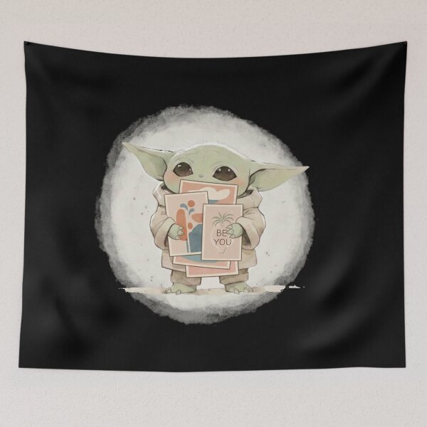 Item preview, BABY YODA WALL COLLAGE designed and sold by LIS AND MELIVERSO.
