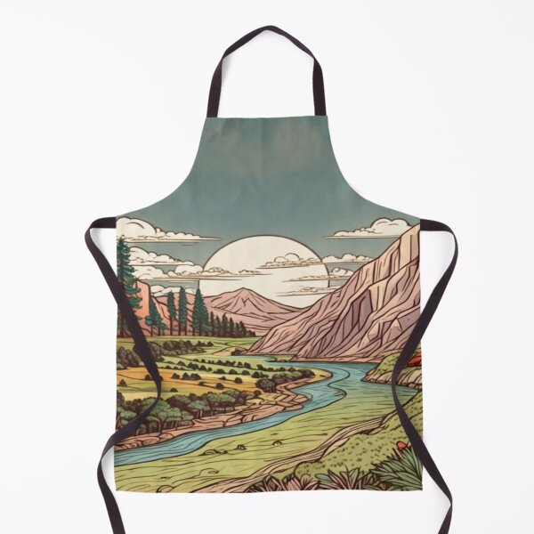 Item preview, California Sierra Nevada Mountains - Yosemite Valley Kings Canyon Moonrise designed and sold by Kathunk Designs.