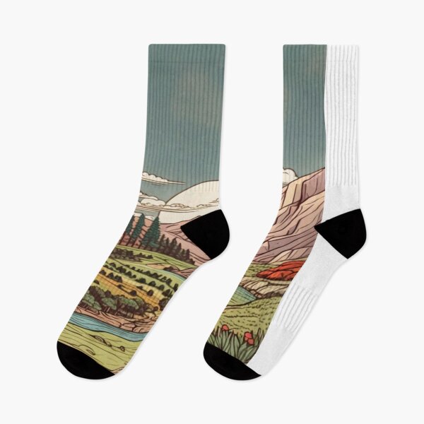 Item preview, California Sierra Nevada Mountains - Yosemite Valley Kings Canyon Moonrise  designed and sold by Kathunk Designs.