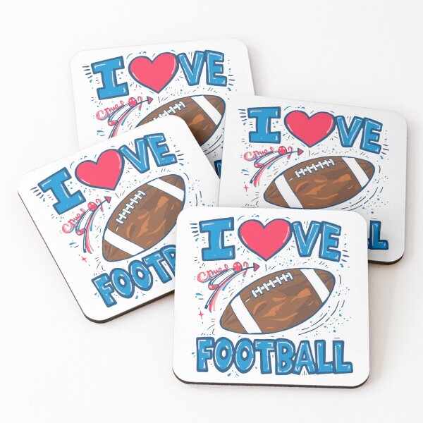 Item preview, I ❤️ove Football designed and sold by JosueShop101.