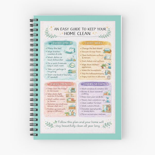 Item preview, An Easy Guide To Keep Your Home Clean designed and sold by dontcryimhere.