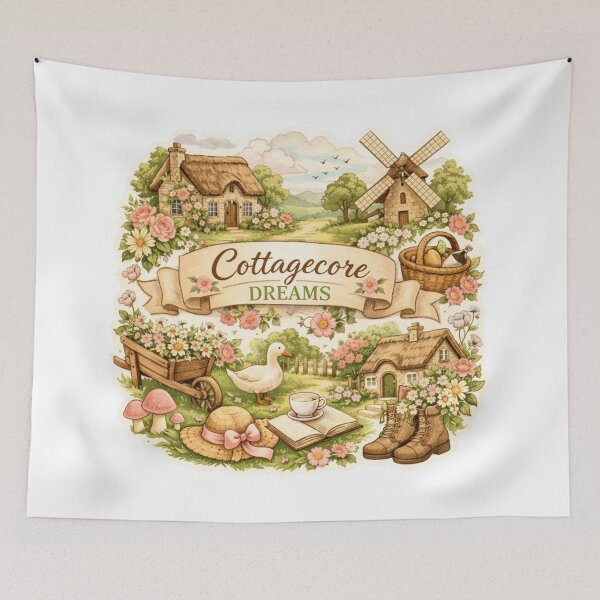 Item preview, Cottagecore Dreams Scene designed and sold by lorand-designs.