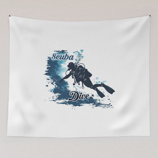 Item preview, Deep Blue Scuba – Spirit of Ocean Diving designed and sold by MuninosShop.