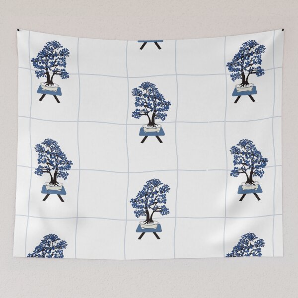 Item preview, Japanese Tea Cup Bonsai Pattern designed and sold by jehb.creative.