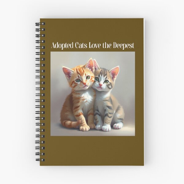Item preview, Adopted Cats Love the Deepest Cat Rescue designed and sold by Sachie's Studio.