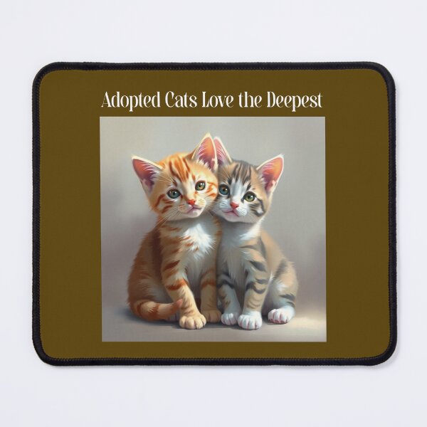 Item preview, Adopted Cats Love the Deepest Cat Rescue designed and sold by Sachie's Studio.