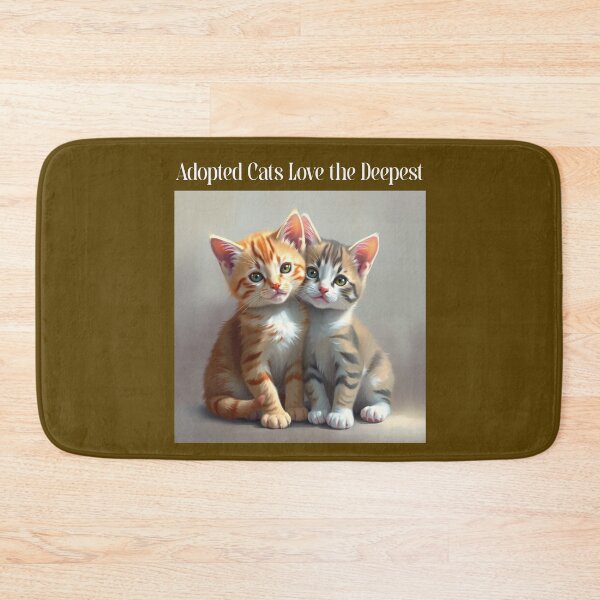 Item preview, Adopted Cats Love the Deepest Cat Rescue designed and sold by Sachie's Studio.
