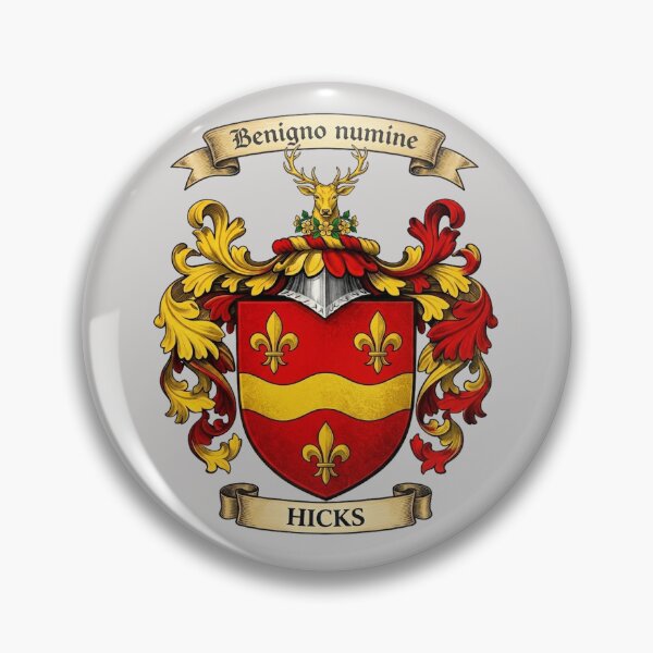Item preview, The Hicks Family Coat of Arms designed and sold by BagTown Clans.
