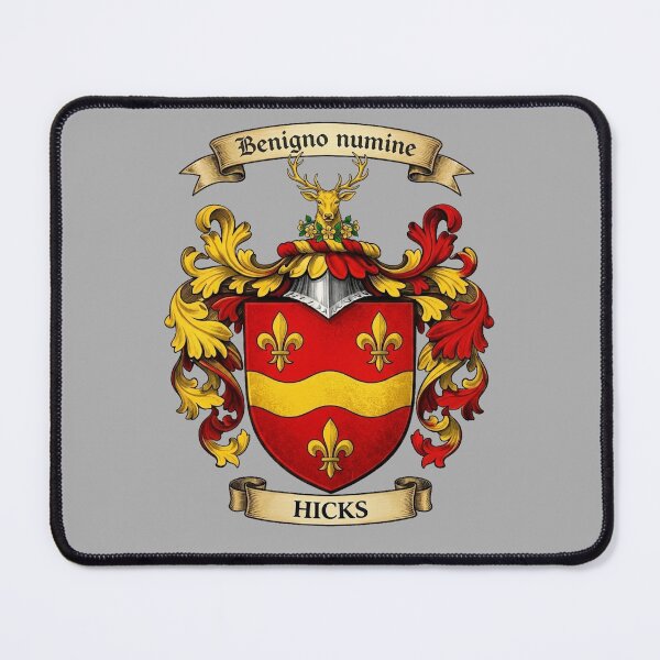 Item preview, The Hicks Family Coat of Arms designed and sold by BagTown Clans.