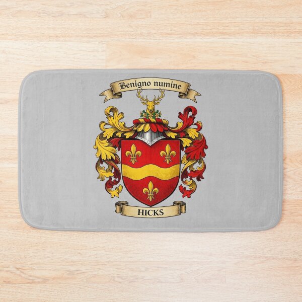 Item preview, The Hicks Family Coat of Arms designed and sold by BagTown Clans.