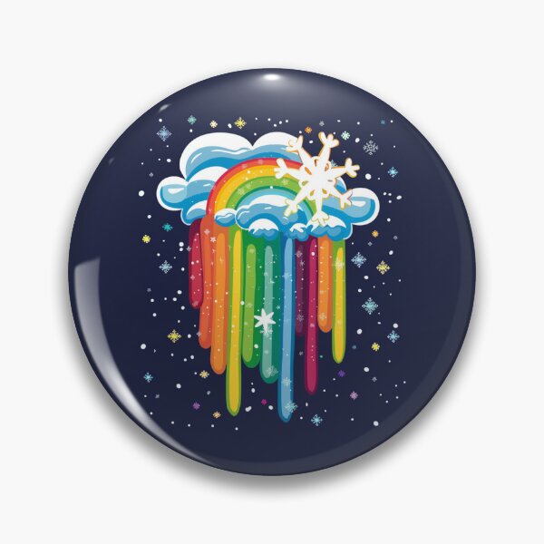 Item preview, Rainbow Snow designed and sold by bubblyrainbow.