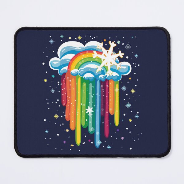 Item preview, Rainbow Snow designed and sold by bubblyrainbow.