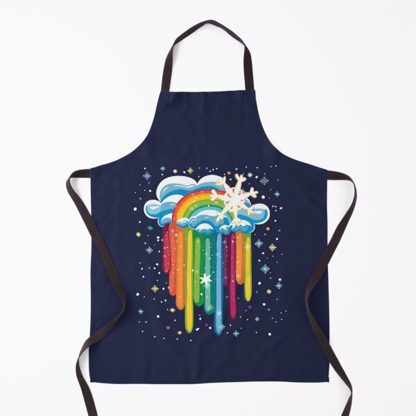 Item preview, Rainbow Snow designed and sold by bubblyrainbow.