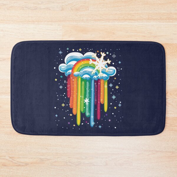Item preview, Rainbow Snow designed and sold by bubblyrainbow.