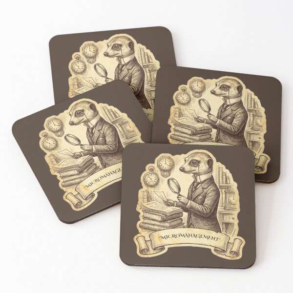 Item preview, "Micromanagement" - The Victorian Meerkat Observer designed and sold by Top-Tier Thinking .