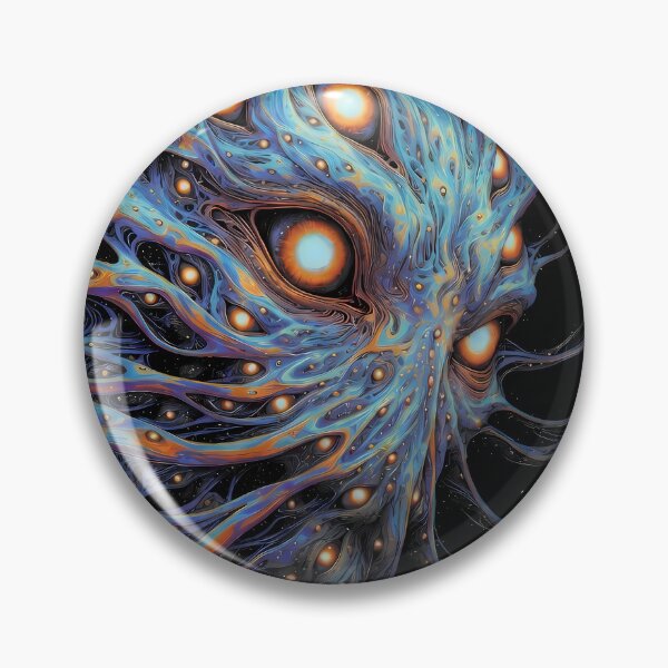 Item preview, Cosmic Tendril Burst – Psychedelic Poster designed and sold by House of the Charlatan.