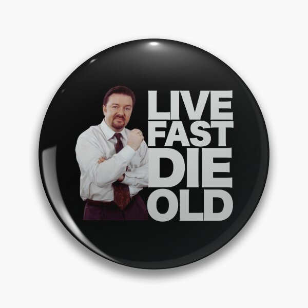 Item preview, Live fast die old Brent Quote designed and sold by UNK-Fatigues.