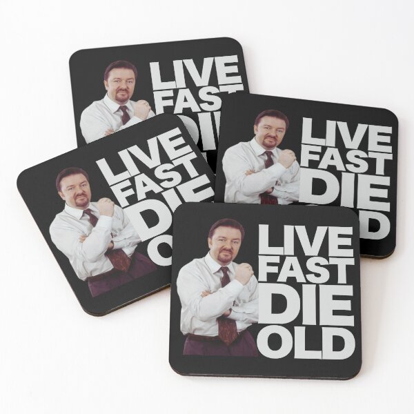 Item preview, Live fast die old Brent Quote designed and sold by UNK-Fatigues.